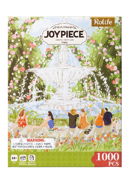 Rolife Afternoon Fountain 1000 Piece Jigsaw Puzzle