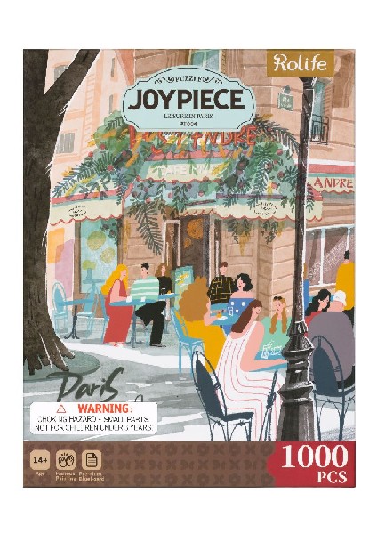 Rolife Leisure in Paris 1000 Piece Jigsaw Puzzle
