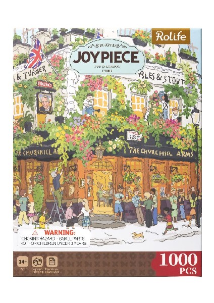 Rolife Pub in London 1000 Piece Jigsaw Puzzle