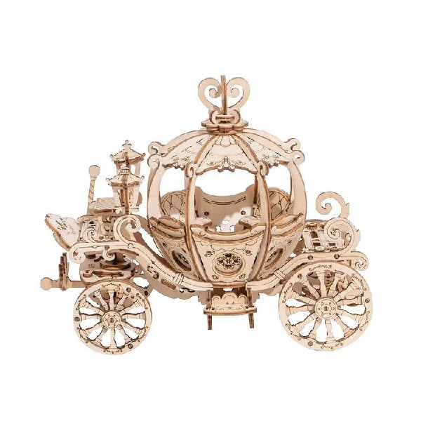 Rolife Pumpkin Carriage 3D Wooden Puzzle