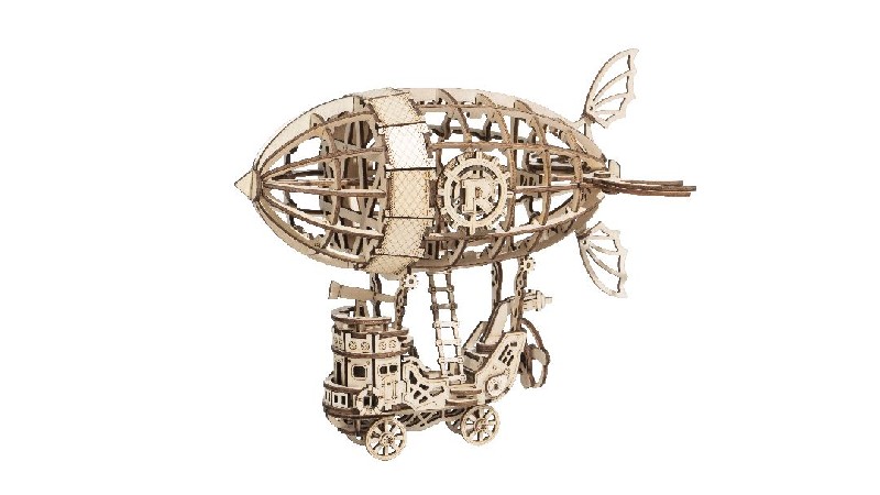 Rolife Airship Model 3D Wooden Puzzle