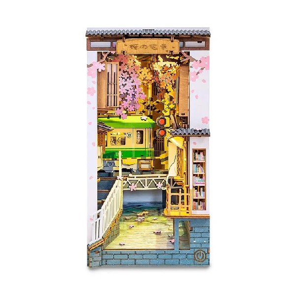Rolife Sakura Densya Book Nook Shelf Insert