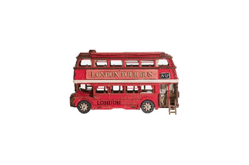 Rolife London Tour Bus 3D Wooden Puzzle