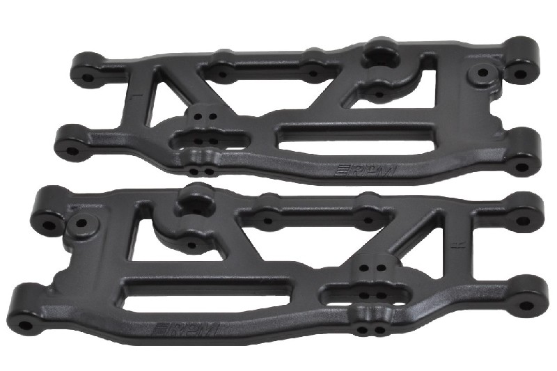 RPM Rear A-arms for the ARRMA Kraton, Talion & Outcast - Black