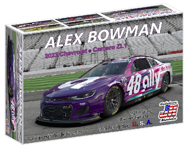 Salvinos JR Models 1/24 Hendrick Motorsports A.Bowman '23 Camaro