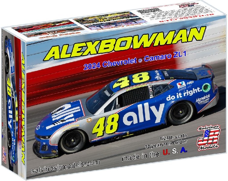 Salvinos JR Models 1/24 Hendrick 2024 Bowman "Throwback"