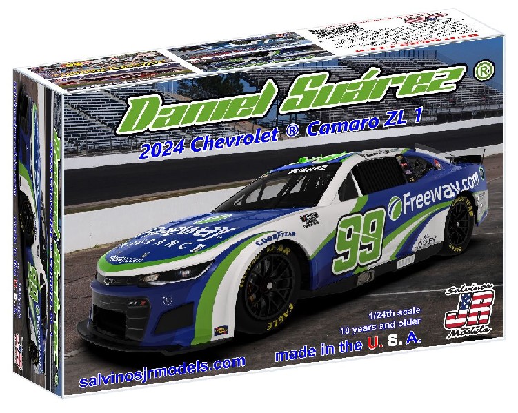 Salvinos JR Models 1/24 2024 Daniel Suarez Camaro "Primary"