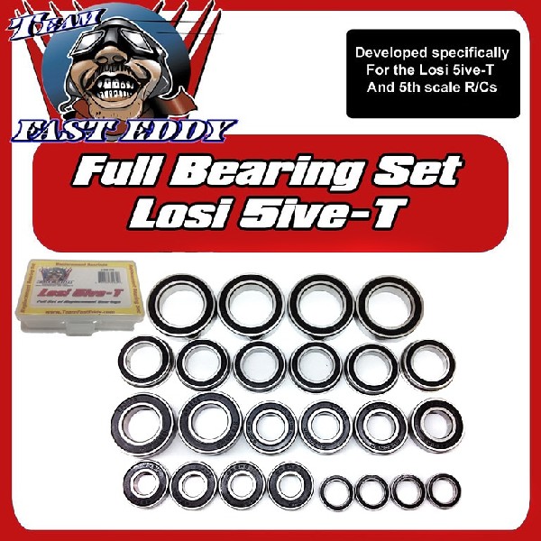 Fast Eddy Losi 5ive-T Full replacement bearing set
