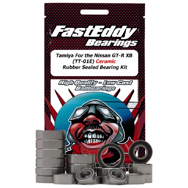 Fast Eddy Tamiya GT-R XB (TT-01E) Ceramic Rubber Sealed Kit