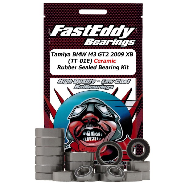 Fast Eddy Tamiya M3 GT2 2009 XB (TT-01E) Ceramic Rubber Sld Kit