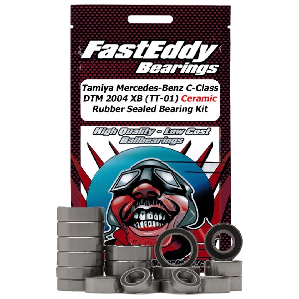 Fast Eddy Tamiya C-Class DTM 2004 XB(TT-01) Ceram Rubbr Sld Kit
