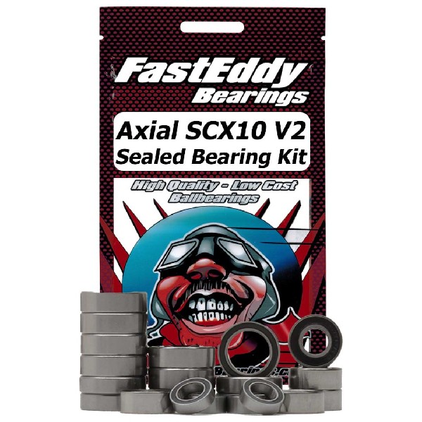 Fast Eddy Axial SCX10 II (V2) Sealed Bearing Kit
