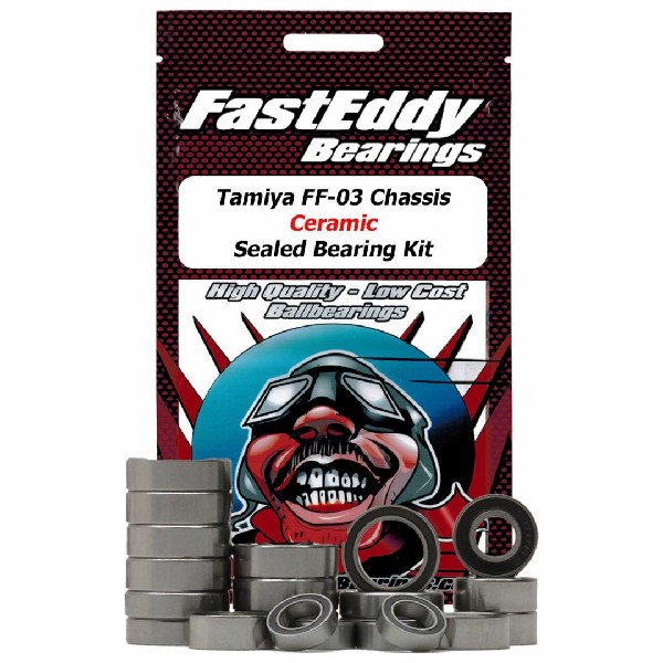 Fast Eddy Tamiya FF-03 Chassis Ceramic Sealed Bearing Kit