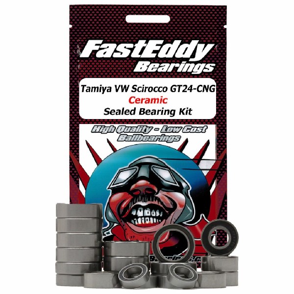 Fast Eddy Tamiya VW Scirocco GT24-CNG (TT-01E) Ceramic Sealed B