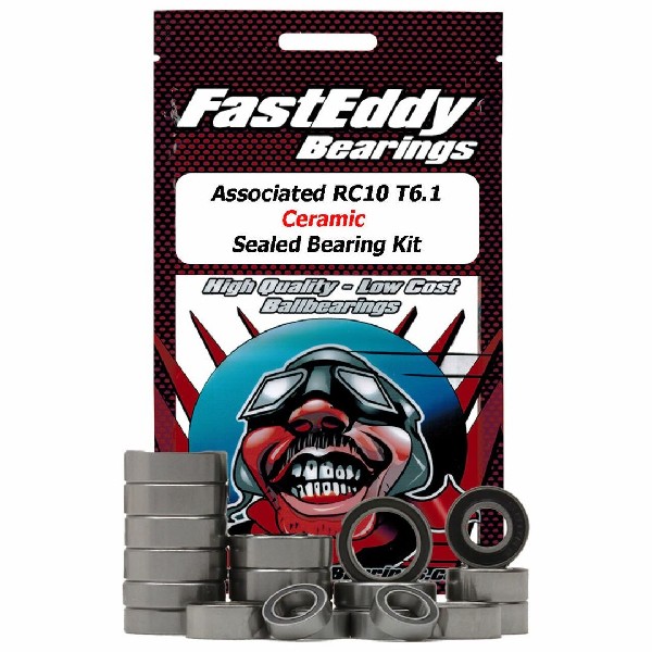 Fast Eddy Team Associated RC10 T6.1 Ceramic Sealed Bearing Kit
