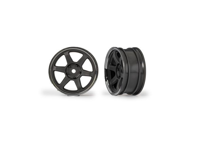 Traxxas Wheels 1.9 Six Spoke Gray Frnt