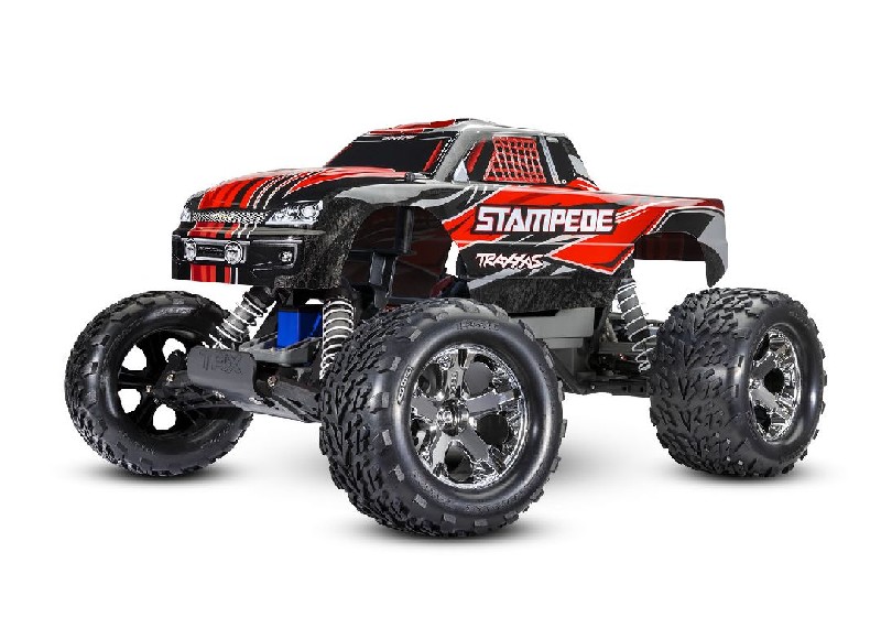 Traxxas 1/10 Stampede ExtremeHD 2wd RTR - Red