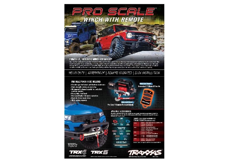 Traxxas Counter Easel Winch 11x17