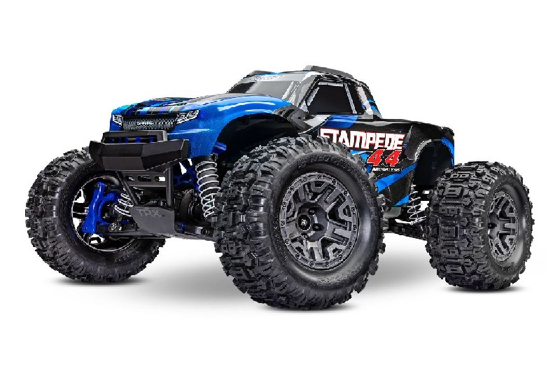 Traxxas 1/10 Stampede BL-2S 4x4 RTR - Blue w/ Charger & Battery