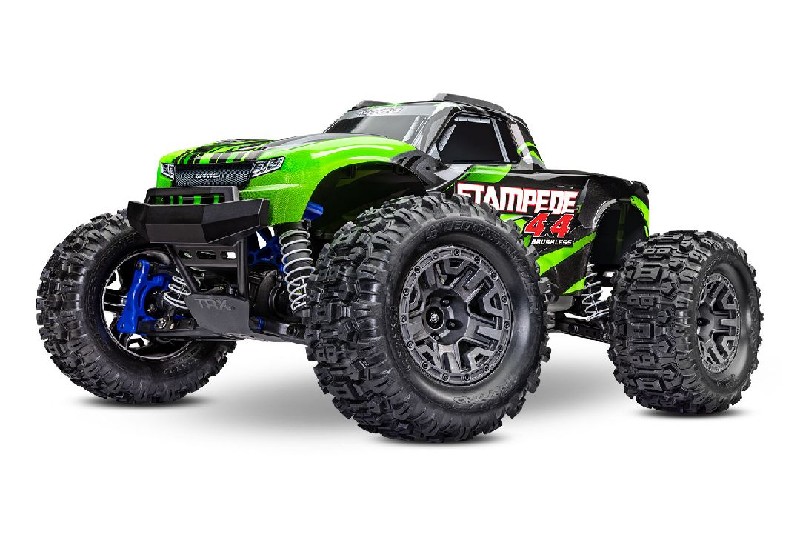 Traxxas 1/10 Stampede BL-2S 4x4 RTR - Green w/ Charger & Battery