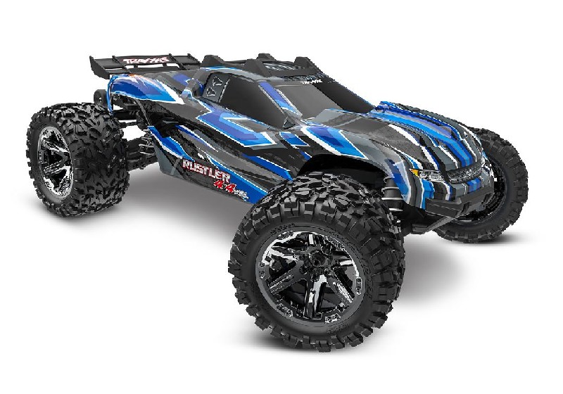 Traxxas 1/10 Rustler VXL 4x4 RTR - Blue