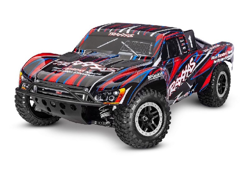 Traxxas 1/10 Slash VXL ExtremeHD 4x4 RTR - Red