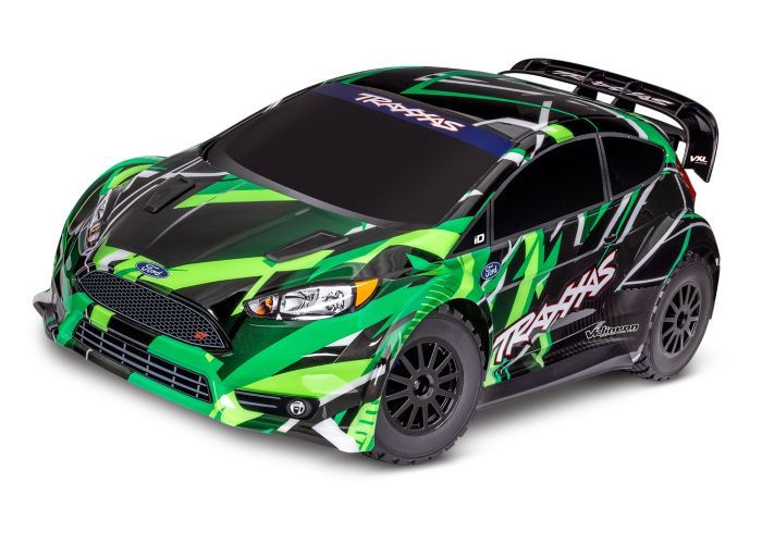 Traxxas 1/10 Ford Fiesta ST Rally VXL 4x4 RTR - Green