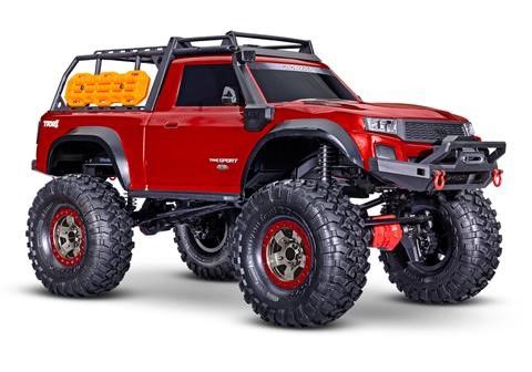 Traxxas 1/10 TRX-4 Sport High Trail 4x4 RTR - Metallic Red