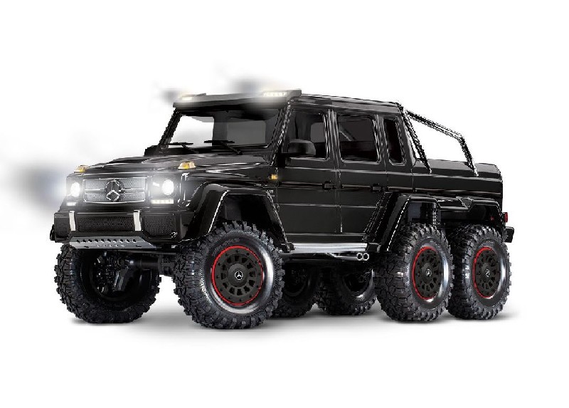 Traxxas 1/10 TRX-6 Mercedes Benz G63 AMG 6x6 RTR - Black