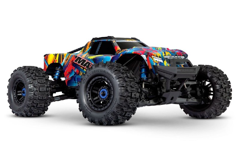 Traxxas 1/10 Maxx V2 WideMaxx 4x4 RTR - Rock n' Roll