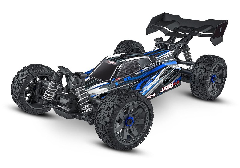 Traxxas 1/8 Jato 4x4 BL-2S 4x4 RTR - Blue w/ Charger & Battery
