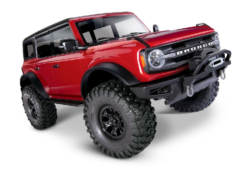 Traxxas 1/10 TRX-4 2021 Ford Bronco 4x4 RTR - Red