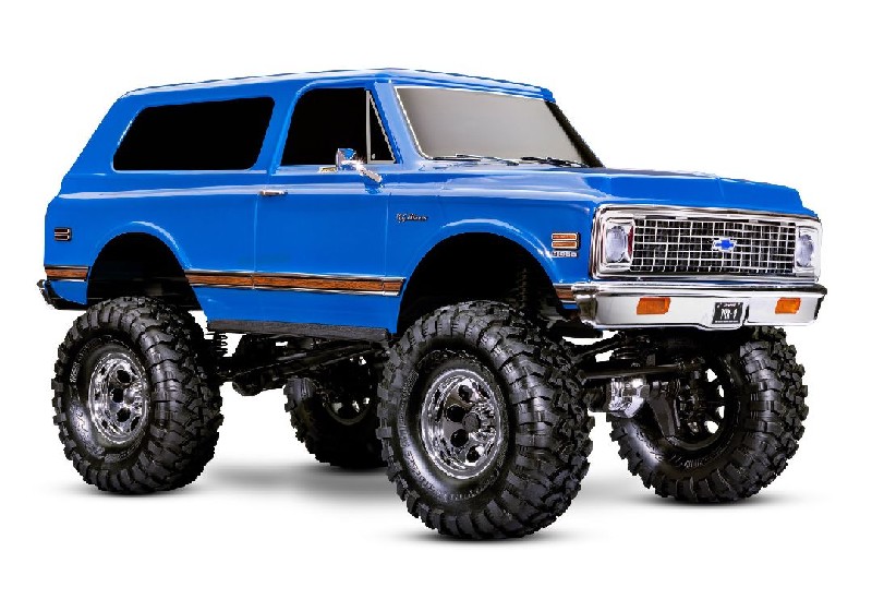 Traxxas 1/10 TRX-4 72 Chevy K5 Blazer High Trail 4x4 RTR - Blue