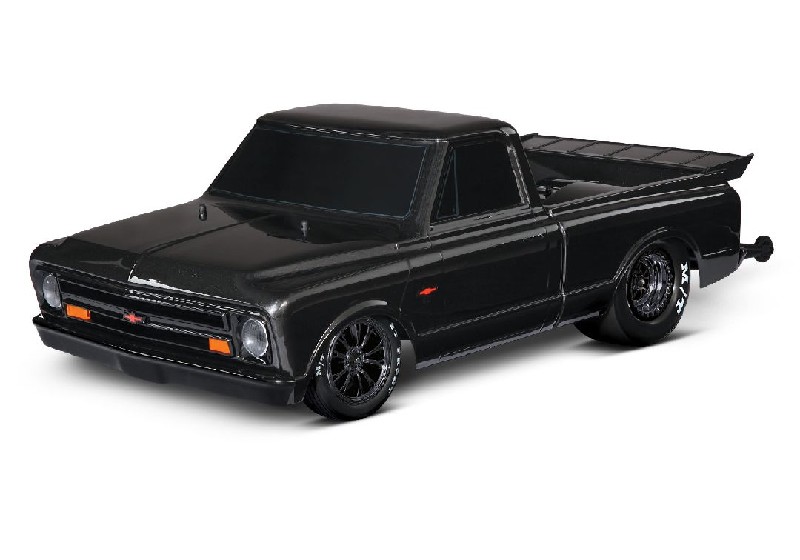 Traxxas 1/10 Drag Slash 1967 Chevy C10 ExtremeHD 2wd RTR - Black