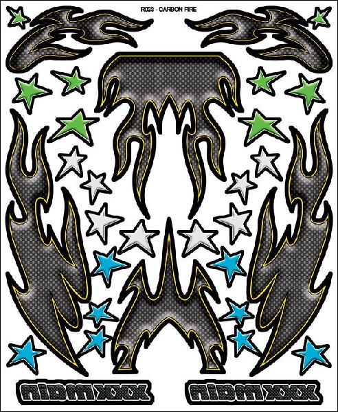 XXX Main Racing Carbon Fire Internal Graphic